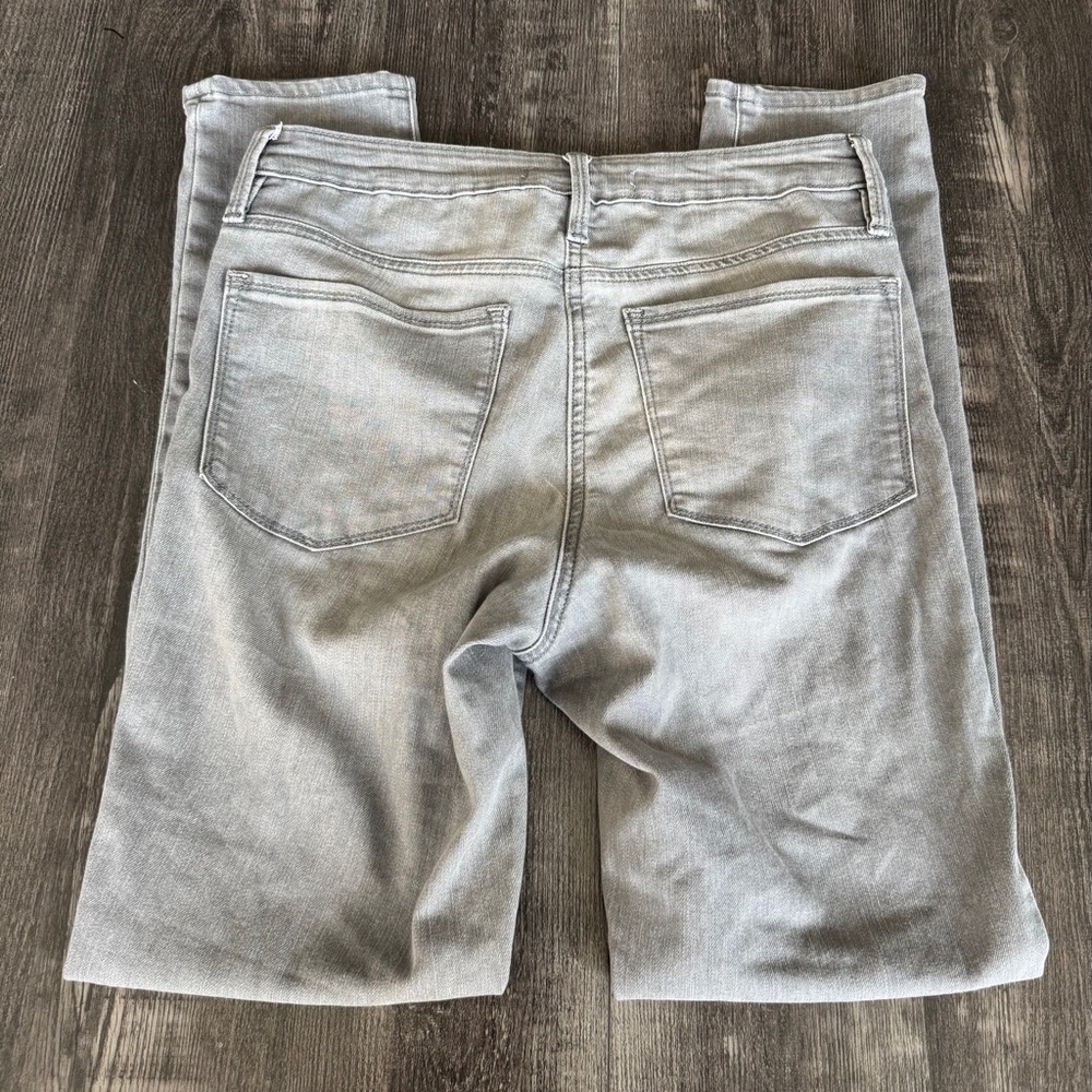 Athleta Sculptek Mid-Rise Skinny Jeans Gray Wash Size 6 - Picture 10 of 10
